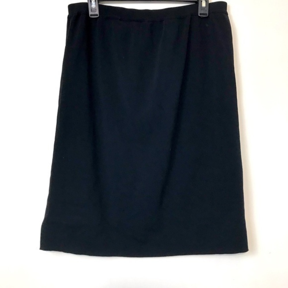 Grace Dane Lewis Woman's Black Knit Skirt-Size 1X